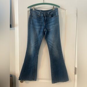 GAP premium denim flare jeans